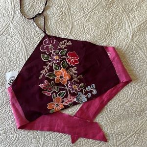 Vintage Reversible Halter Top